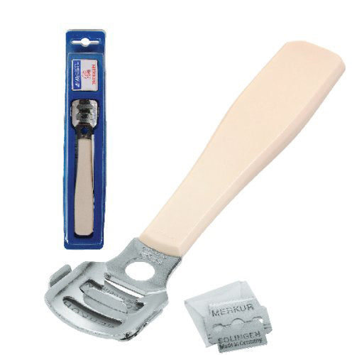 Merkur 923 Corn Razor with White Handle - BarberSupplies Canada