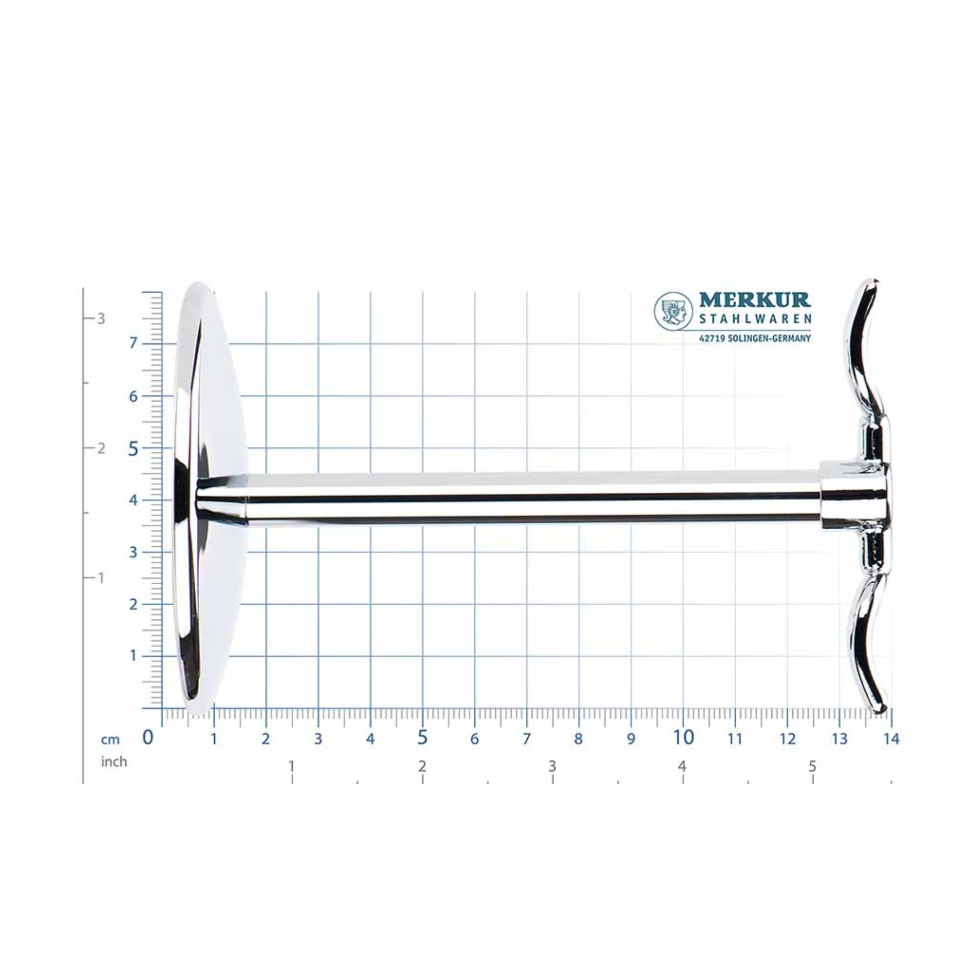 MERKUR 4781 Razor Stand for FUTUR 701 Shaving Series in Bright Chrome Finish - BarberSupplies Canada