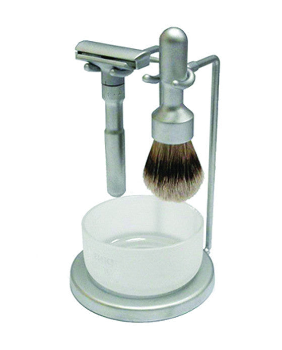 Merkur Future 4pc Double Edge Safety Razor Shaving Set, Matte - BarberSupplies Canada