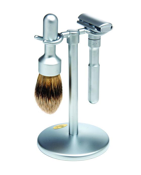 Merkur Futur 3pc Double Edge Safety Razor Shaving Set, Matte - BarberSupplies Canada