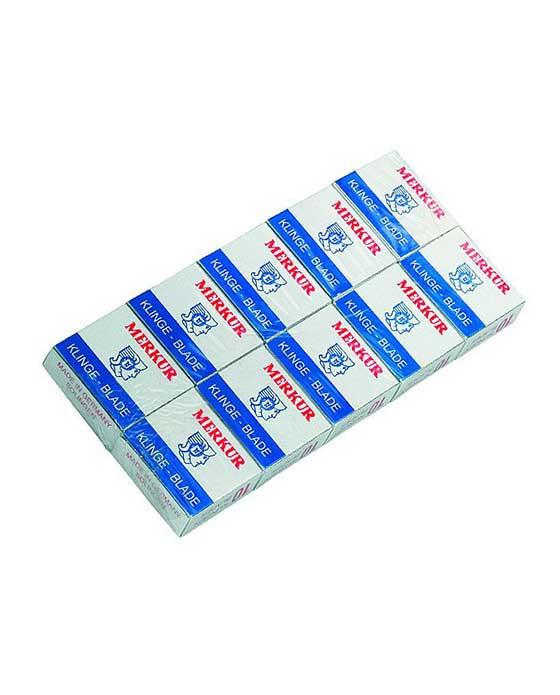Merkur Detailing Razor Blades (10 Packs, 10 Blades/Pack) - BarberSupplies Canada
