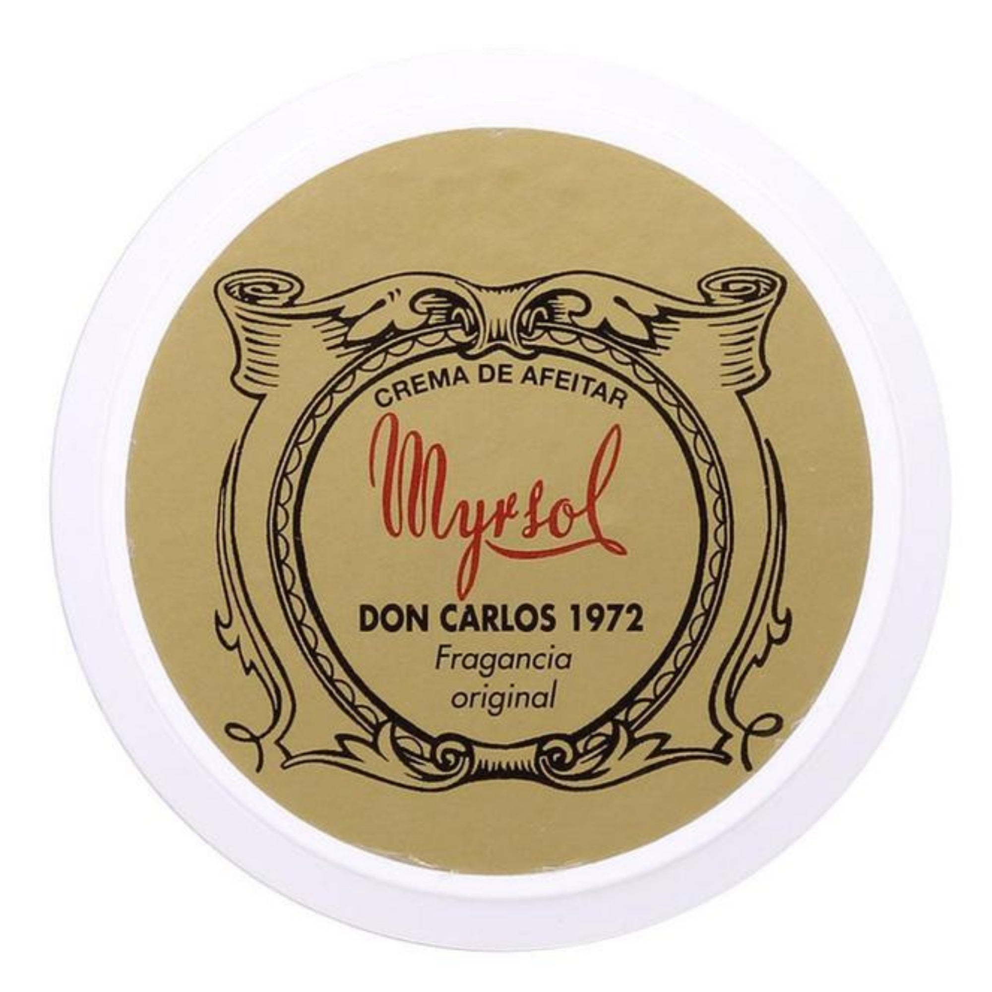 Myrsol 1972 Don Carlos Shaving Cream 150gm - BarberSupplies Canada