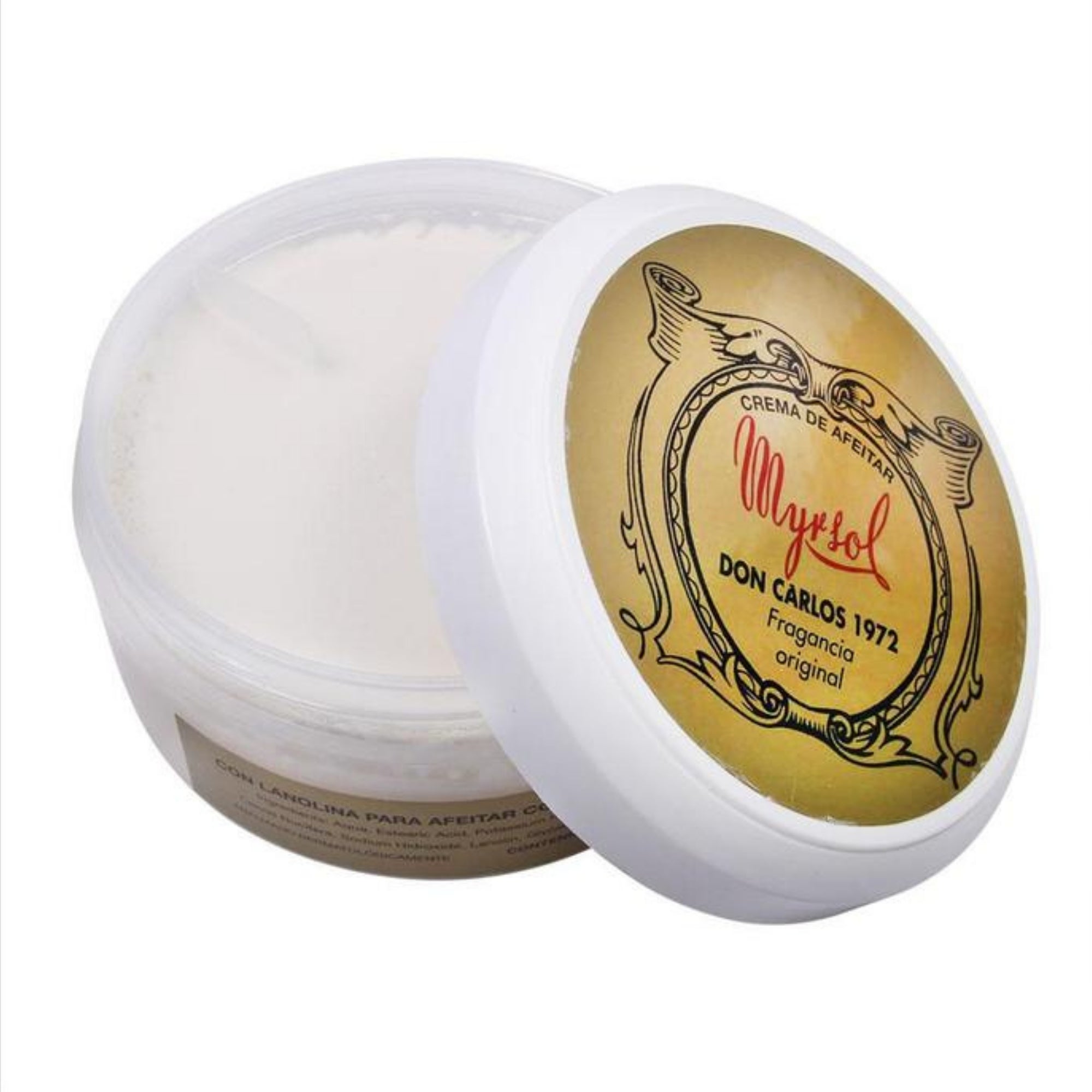 Myrsol 1972 Don Carlos Shaving Cream 150gm - BarberSupplies Canada