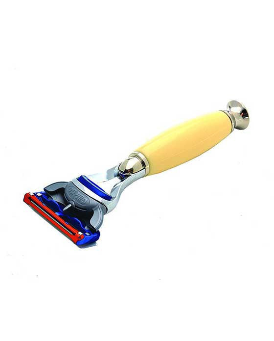 PureBadger Collection Shaving Razor Cream Handle - Fusion Head - BarberSupplies Canada