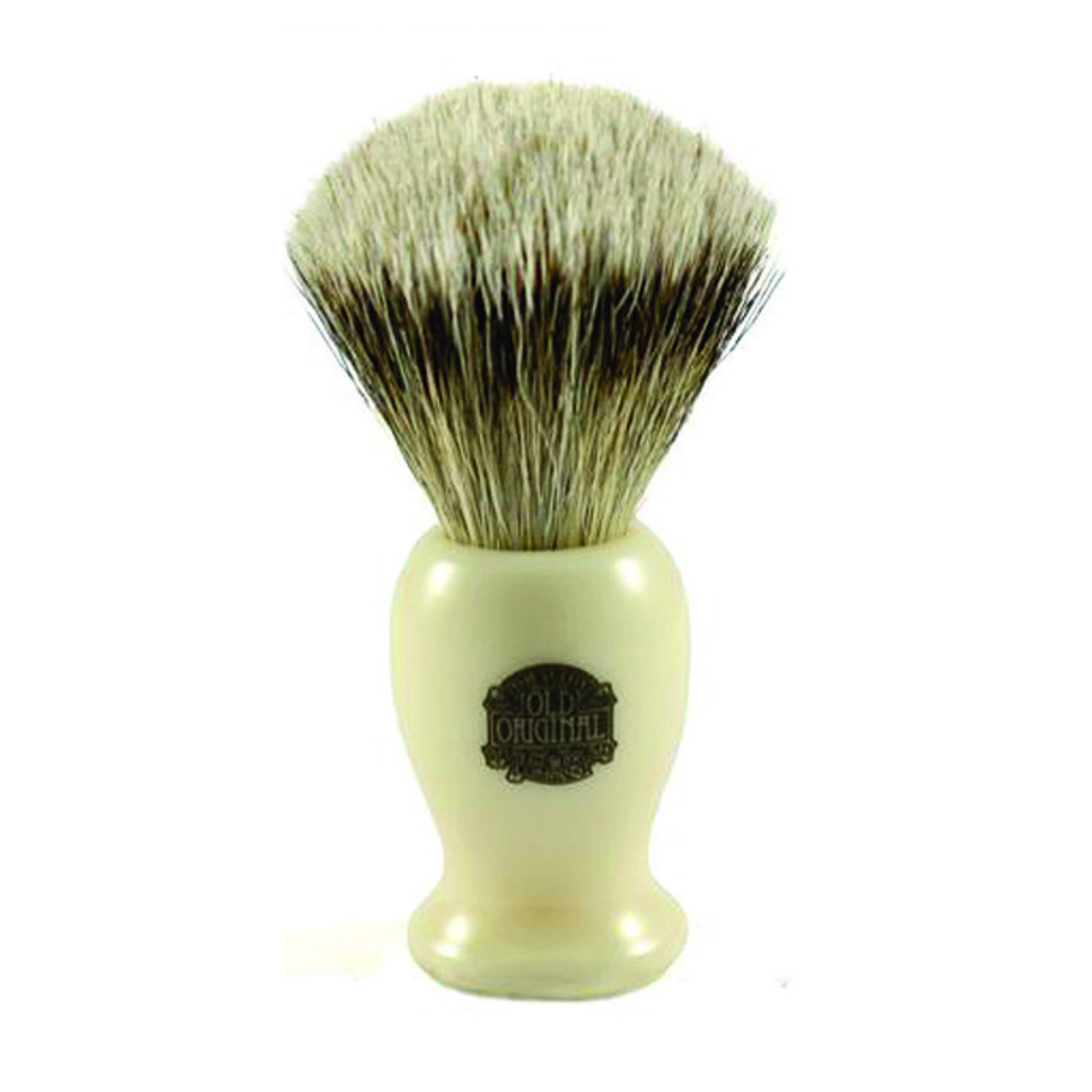 Progress Vulfix Super Badger Shaving Brush, Medium Cream Handle - BarberSupplies Canada