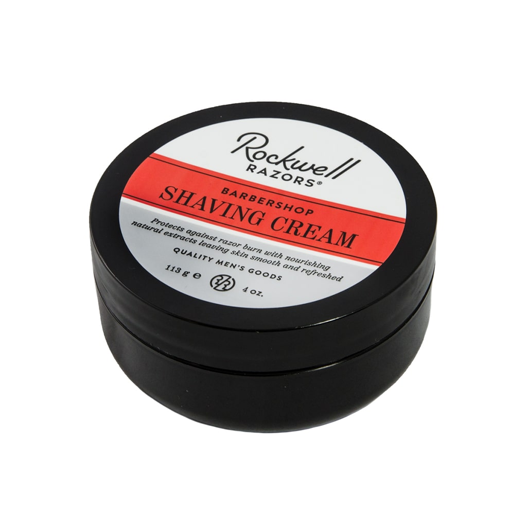 Rockwell Razors Shave Cream - Barbershop Scent (Case Pack of 4) - BarberSupplies Canada