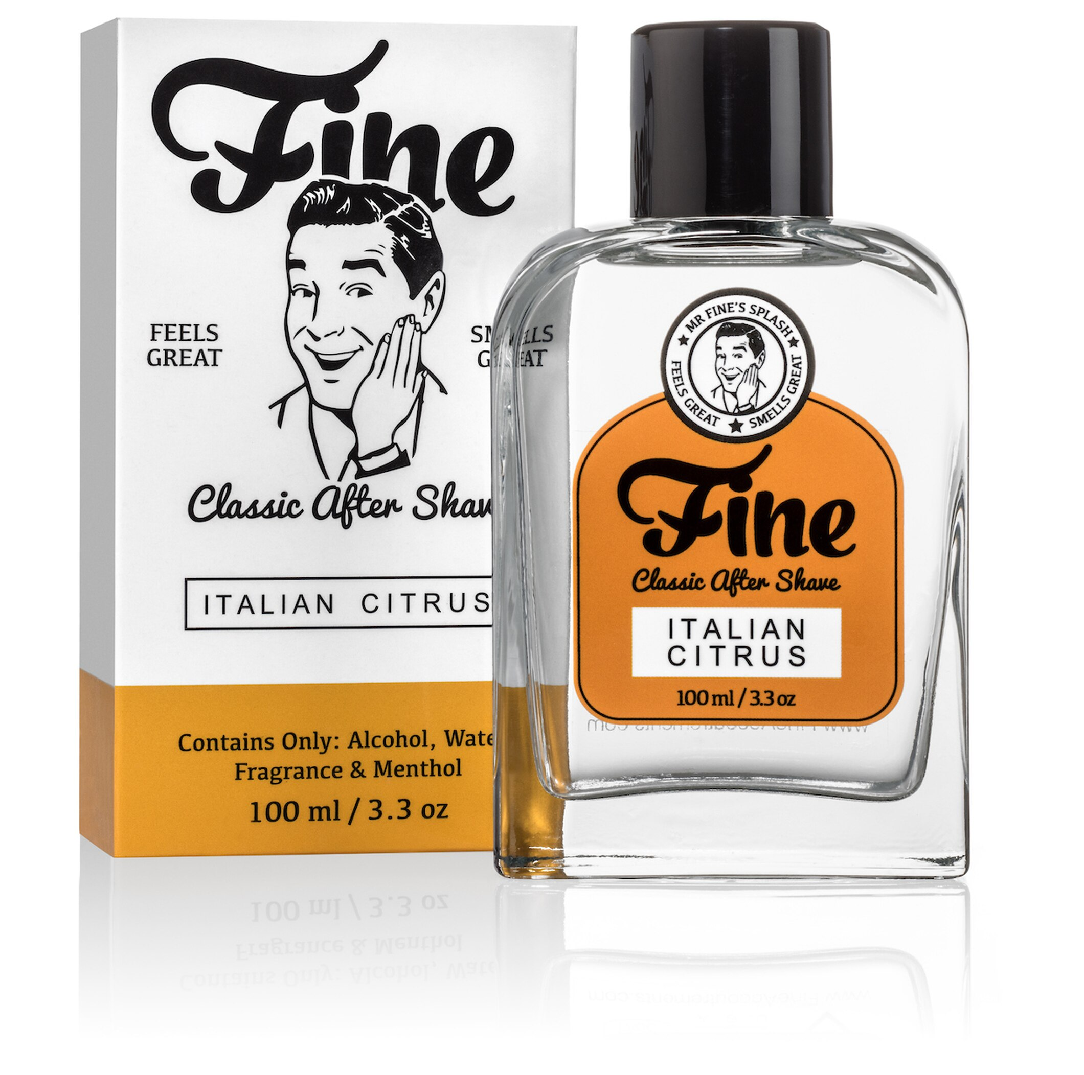 Fine Accoutrements Italian Citrus Classic Aftershave - BarberSupplies Canada