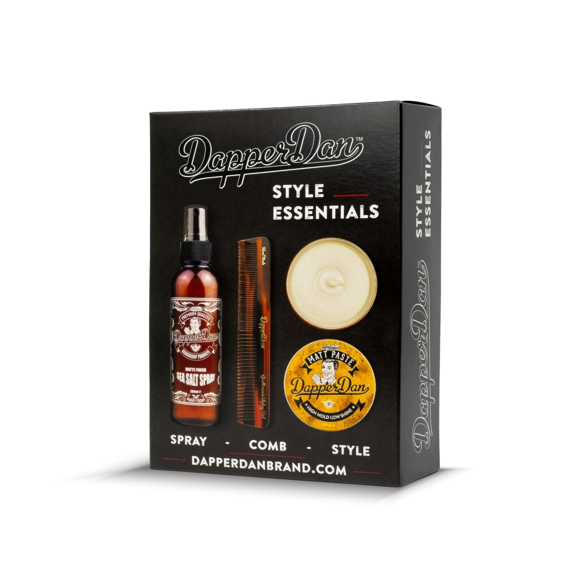 Dapper Dan Style Essentials Gift Pack - Matt Paste - BarberSupplies Canada