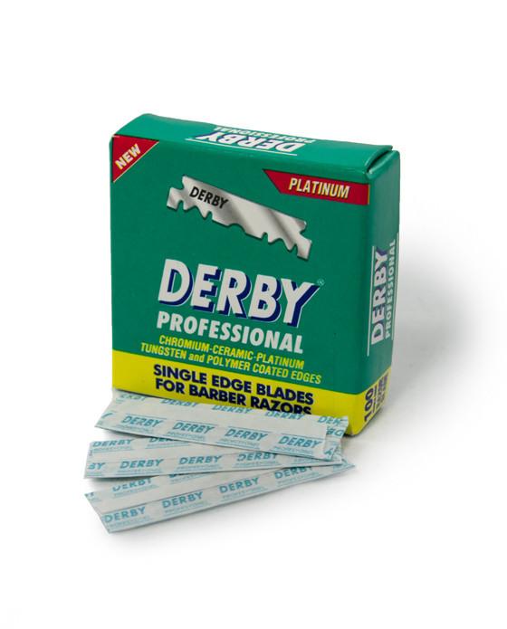Derby Professional Single Edge Razor Blade (100 Blades/Pack) - BarberSupplies Canada