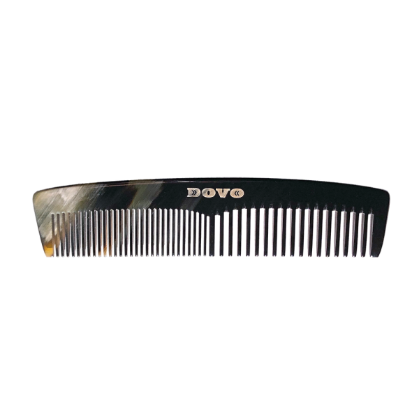 Dovo Pocket Comb Medium, Combs, bovine horn, handmade in Germany - BarberSupplies Canada