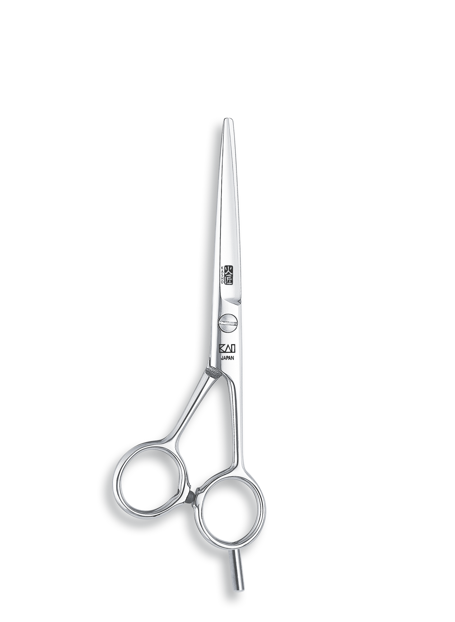 Kasho Japanese 5.0 in Blue Series Shear Premium Stainless Offset Barbershop & Salon Cutting Scissors - BarberSupplies Canada