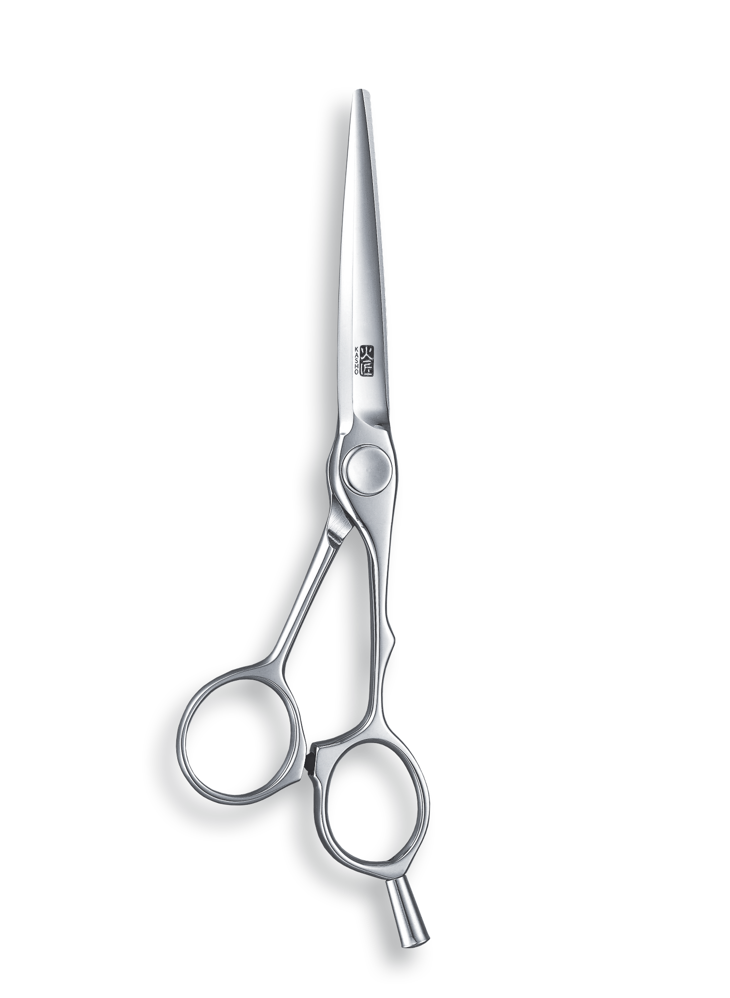 Kasho Japanese 6.0 in. Millennium Series Shear Premium Stainless Offset Barbershop & Salon Cutting Scissors - BarberSupplies Canada