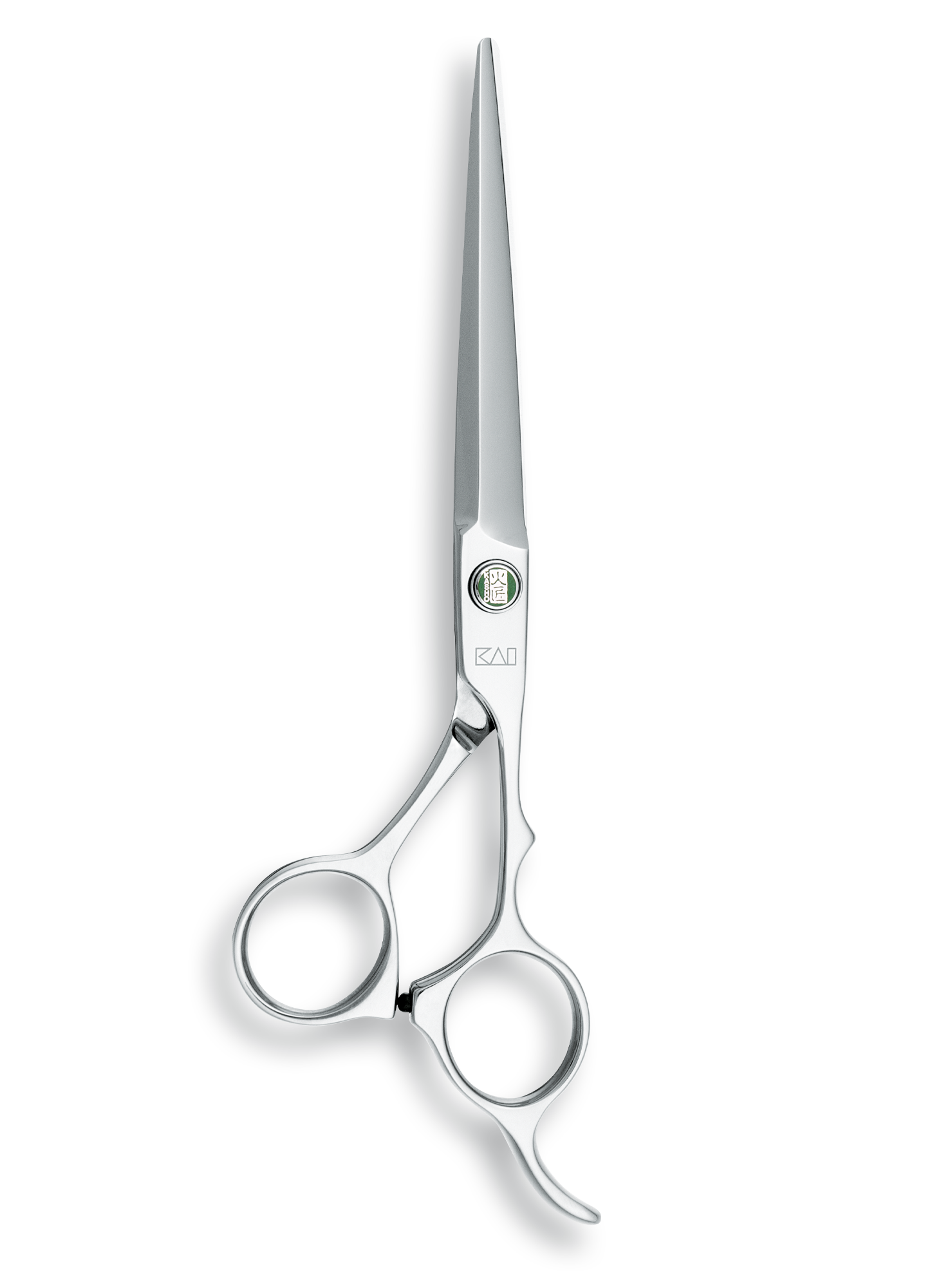 Kasho Japanese 7.0 in. Sagano Series Shear Premium Stainless Offset Barbershop & Salon Cutting Scissors - BarberSupplies Canada