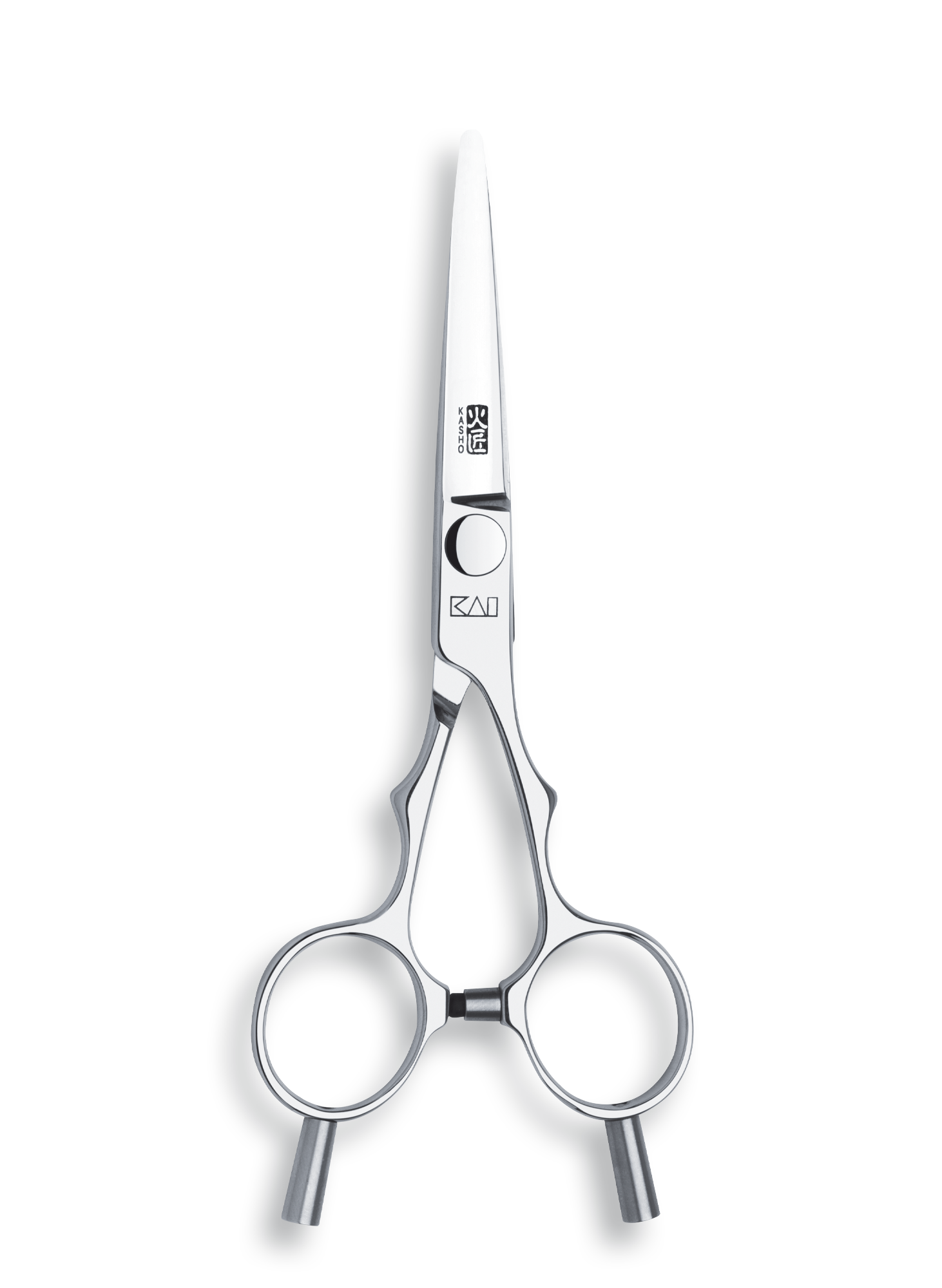 Kasho Japanese 6.0 in. Silver Series Shear 6.0 in. Premium Stainless Straight Barbershop & Salon Cutting Scissors - BarberSupplies Canada