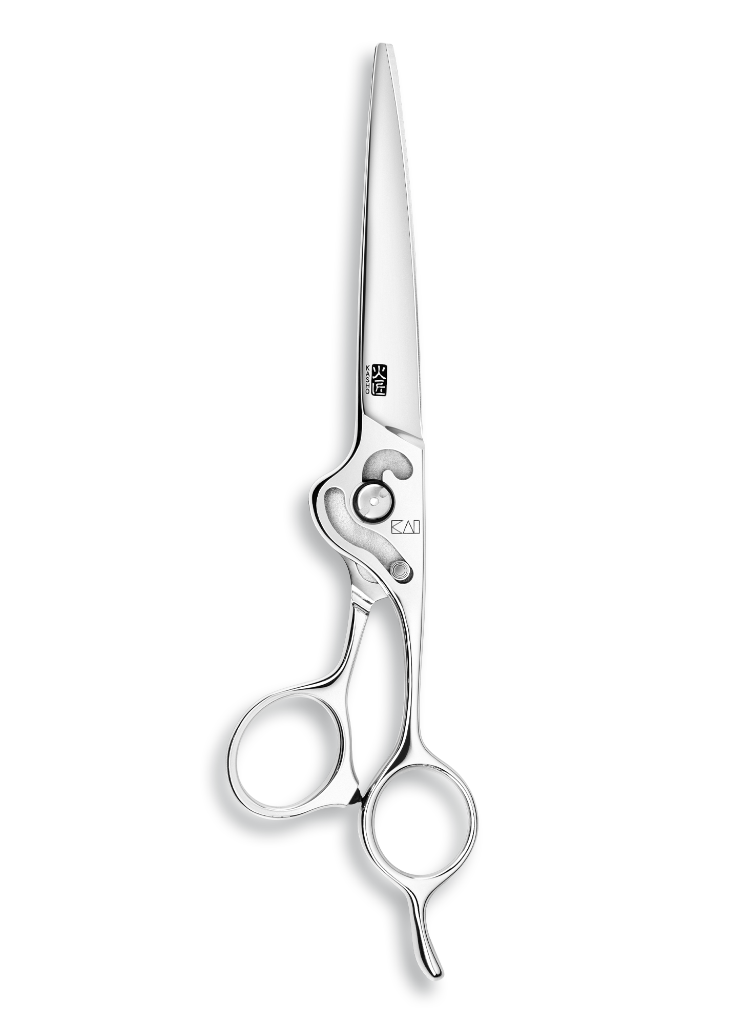 Kasho Japanese 6.5 in. KSL Offset Slide Shear Premium Stainless Offset Barbershop & Salon Cutting Scissors - BarberSupplies Canada