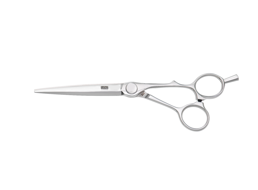 Kasho Japanese 6.5 in. Millennium Series Shear Premium Stainless Offset Barbershop & Salon Cutting Scissors - BarberSupplies Canada