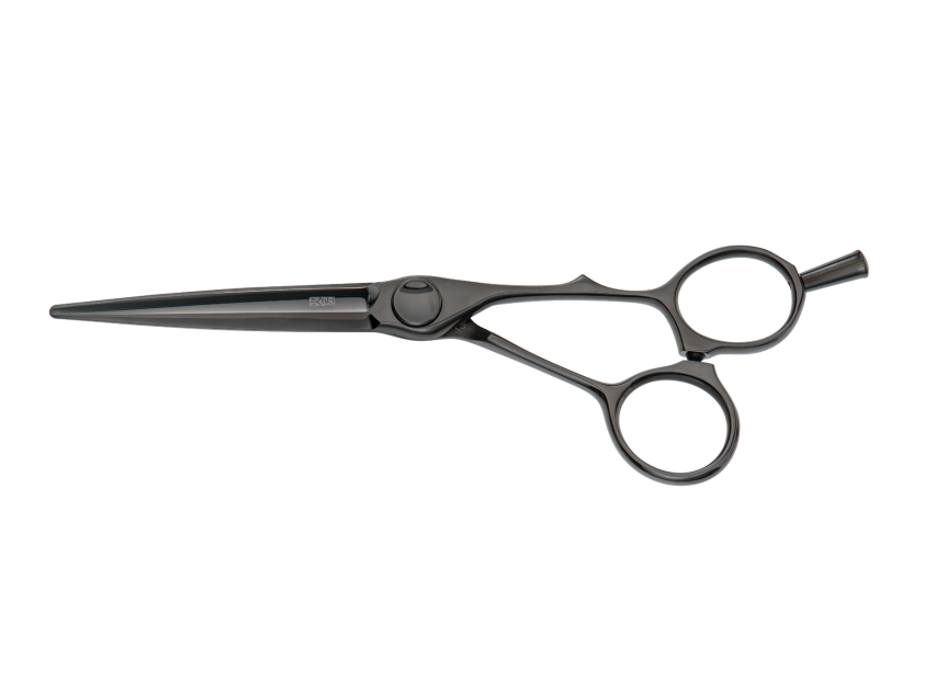 Kasho Japanese 6.5 in. Millennium Series Shear Premium DLC Model Stainless Offset Barbershop & Salon Cutting Scissors - BarberSupplies Canada
