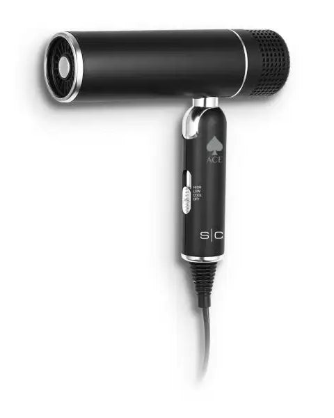 StyleCraft ACE FOLDABLE LIGHTWEIGHT HAIR DRYER - BarberSupplies Canada