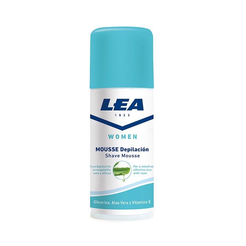 Lea Women Depilatory Mousse For Razor (100 ml) Pack of 12 - BarberSupplies Canada