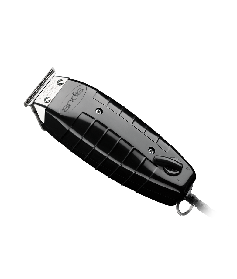 ANDIS T-Outliner Trimmer-3 prong cord, Deep tooth blade, Combs (Black) - BarberSupplies Canada