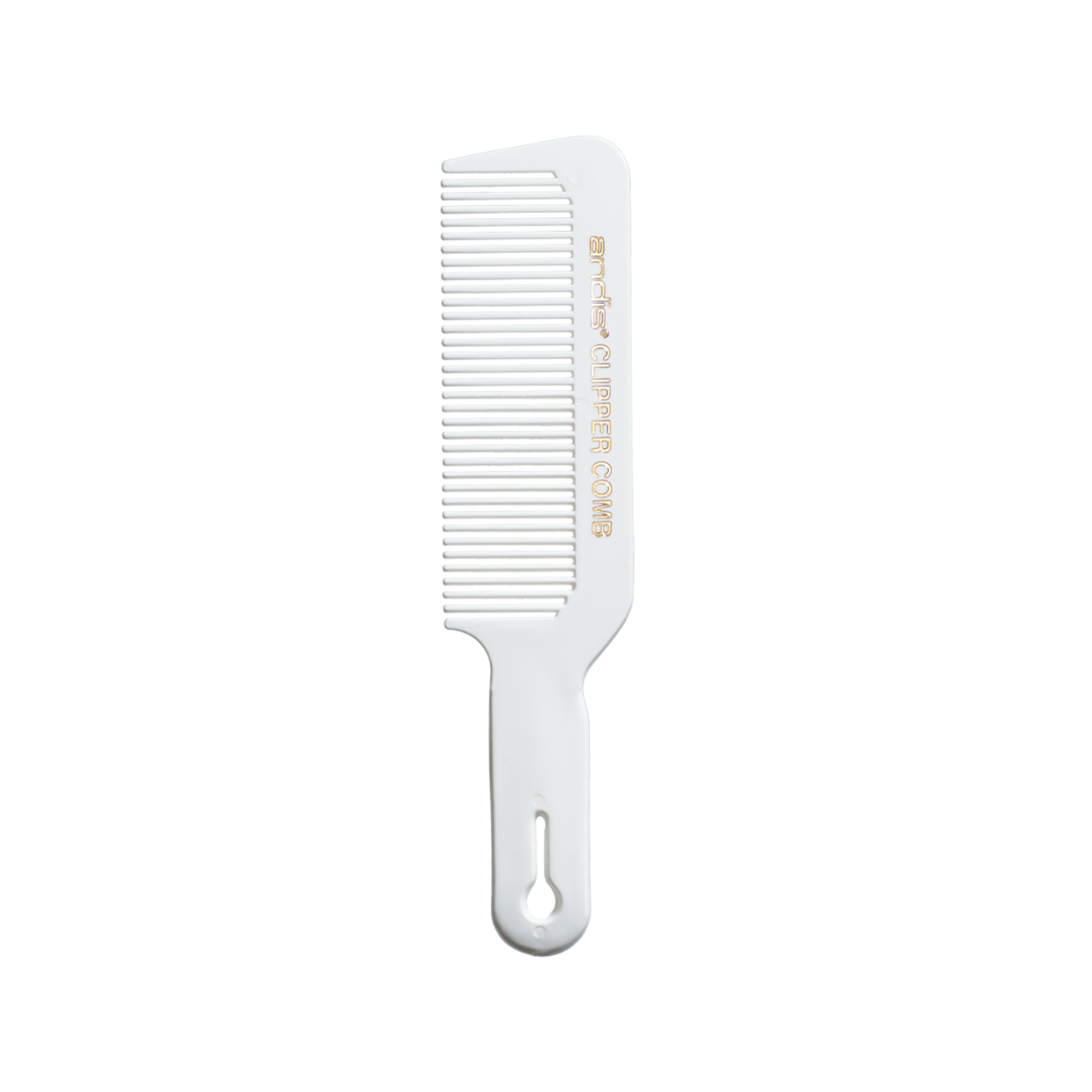 ANDIS White Clipper Comb (Use w/Dark Hair) - BarberSupplies Canada