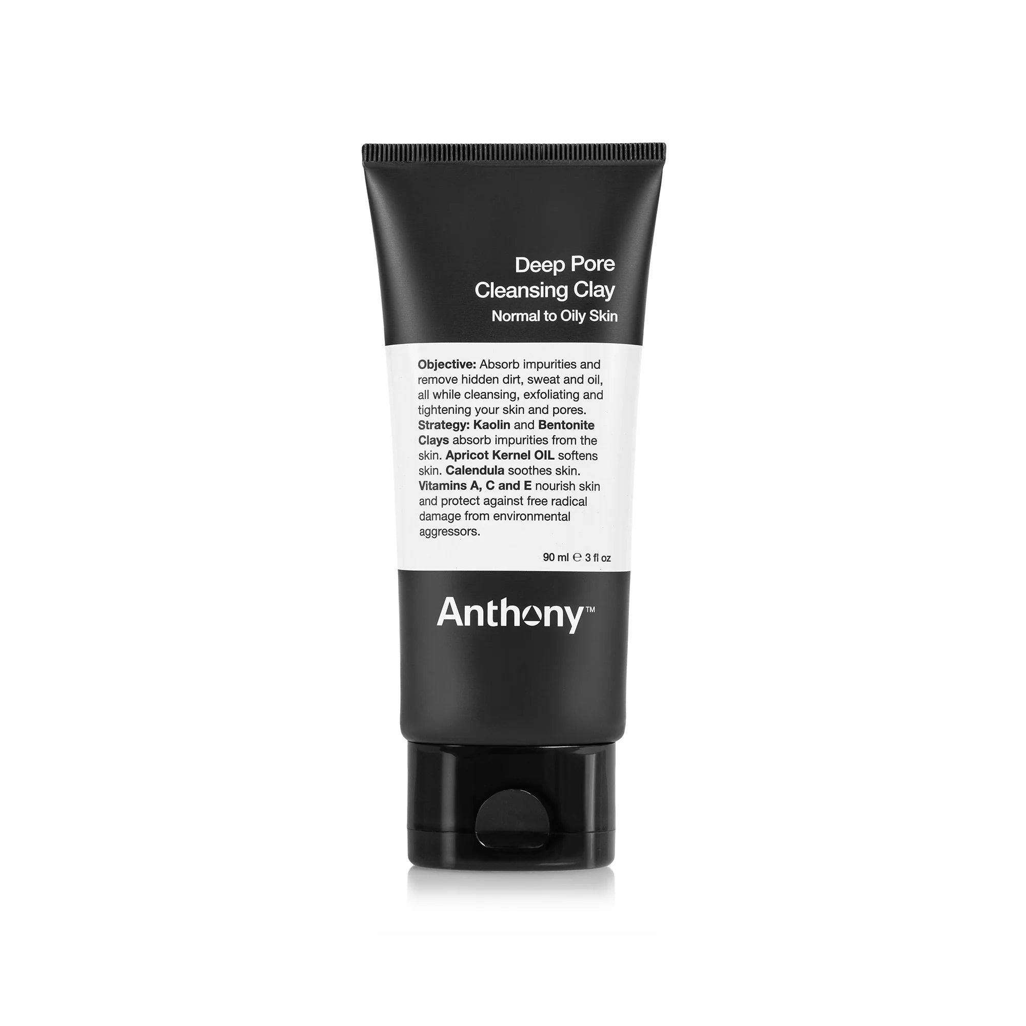 Anthony Deep-Pore Cleansing Clay 3 Oz / 90 Ml - BarberSupplies Canada