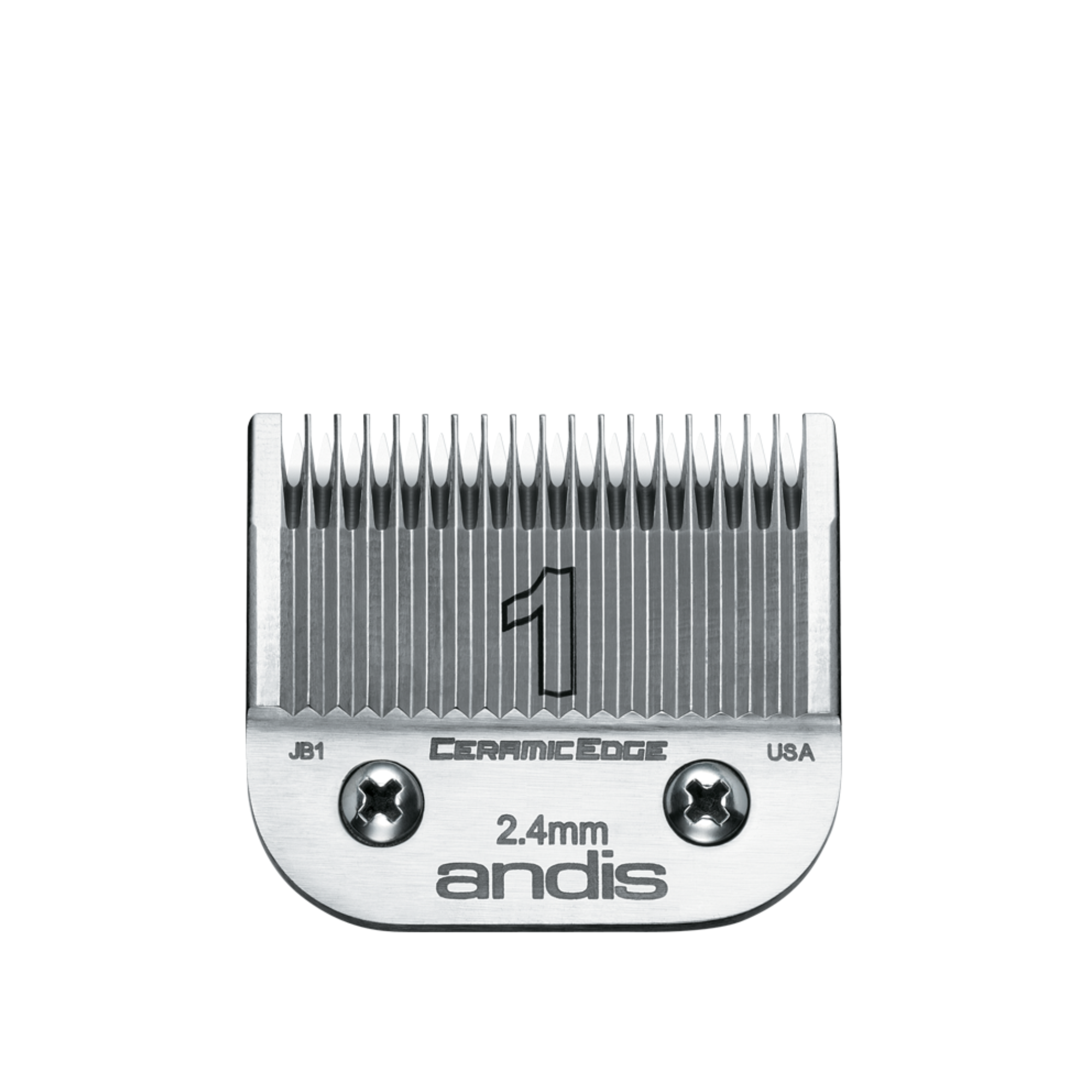 ANDIS Ceramic Edge Detachable Blade, Size 1 - Leaves Hair 3/32 in. - 2.4 mm - BarberSupplies Canada