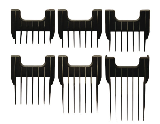 Wahl Set of 6 Slide On Guides No. 53158 - BarberSupplies Canada