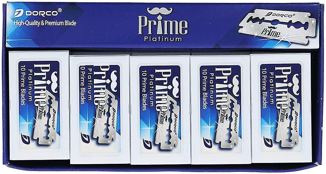 Dorco Prime Double Edge Razor Blades - BarberSupplies Canada