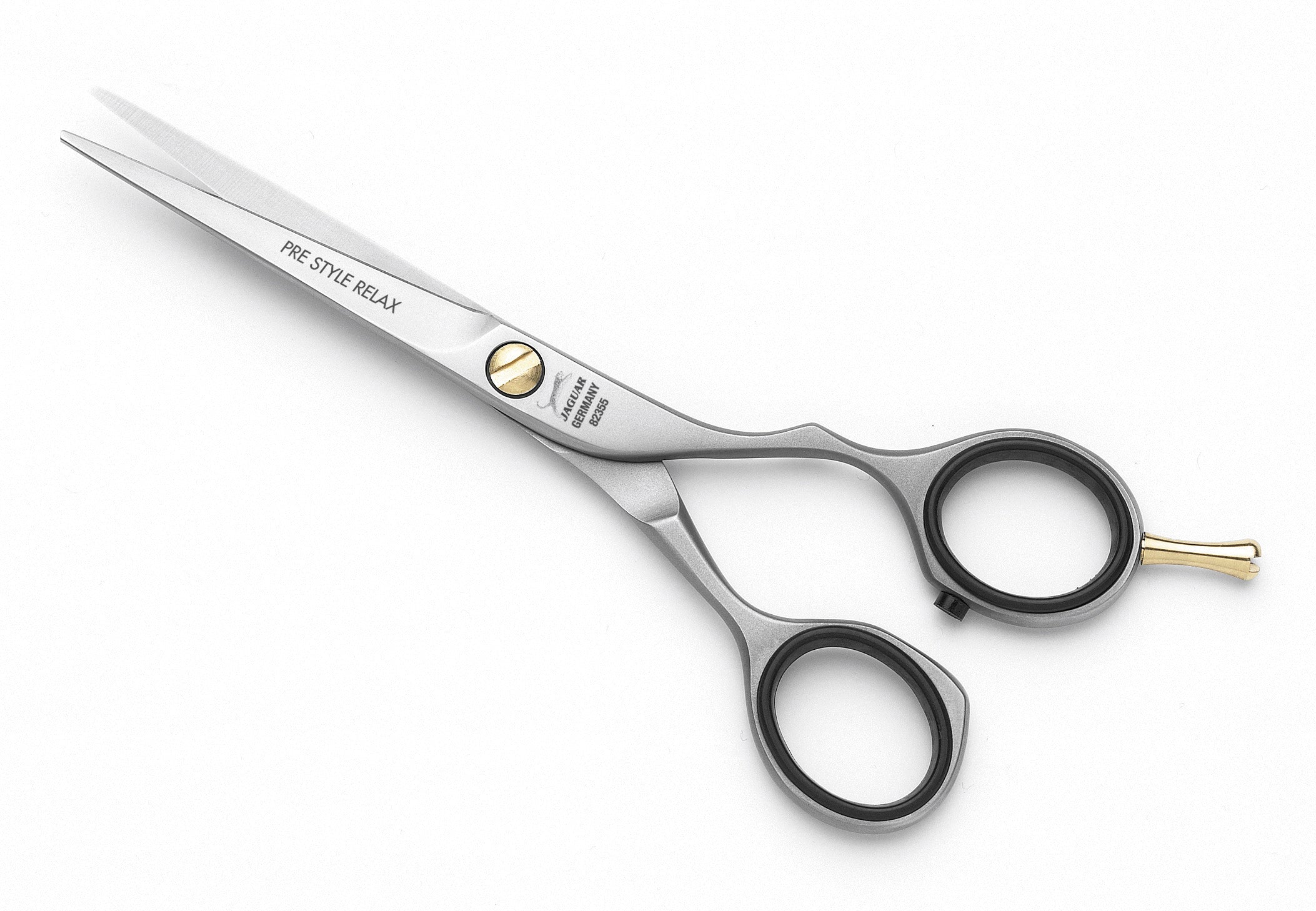 Jaguar German 6.0 Relax 6.0 in. Stainless Offset Barbershop & Salon Shears Steel Cutting Scissors - BarberSupplies Canada