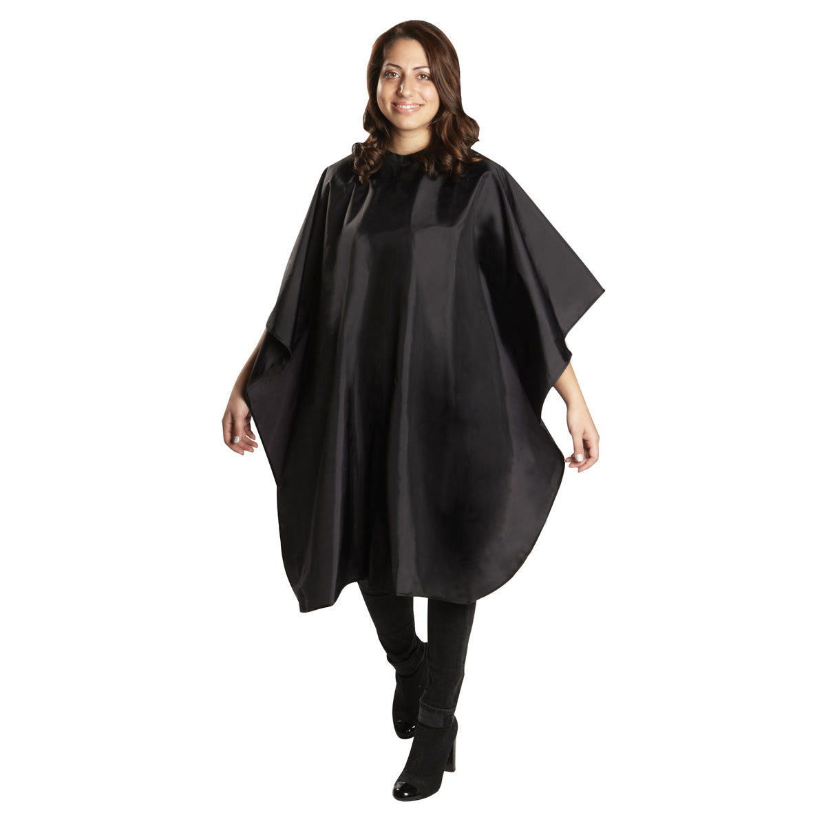 Babyliss Pro cutting cape Large Black - BarberSupplies Canada
