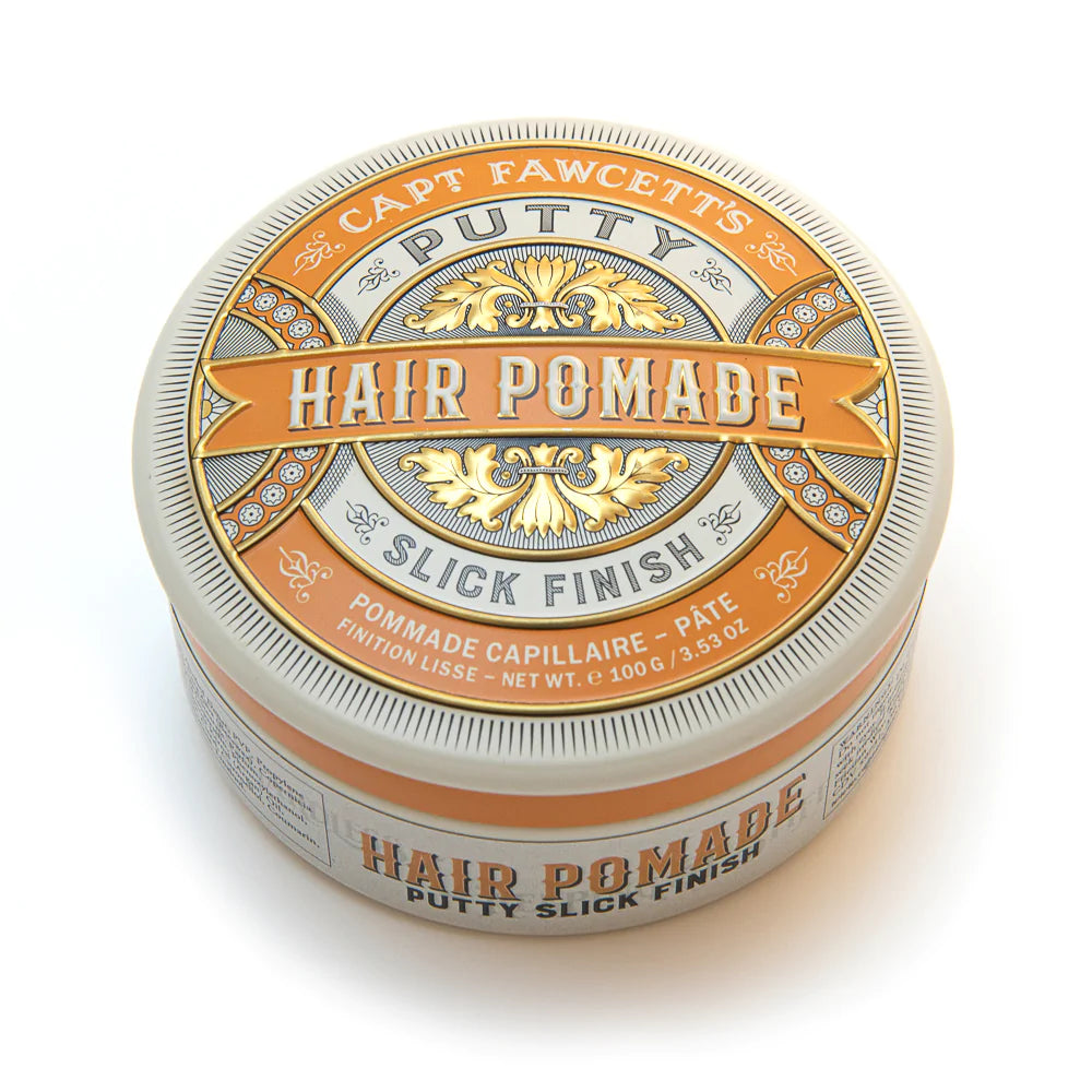 CPF-5599 Captain Fawcett's Putty Pomade Ochre 100g - BarberSupplies Canada