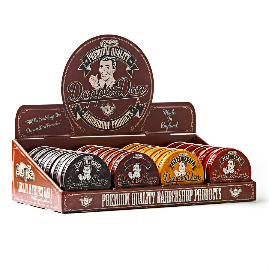 Dapper Dan Four-Channel Display Unit - BarberSupplies Canada