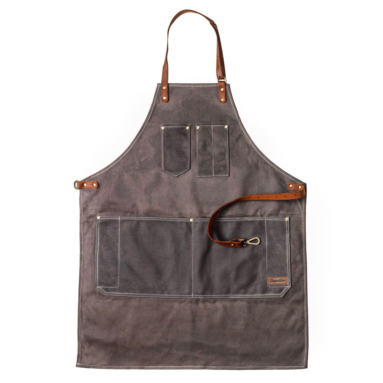Dapper Dan Professional Barber's Apron - Grey - BarberSupplies Canada
