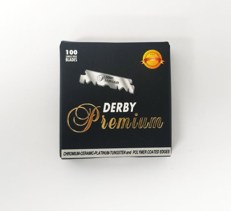 Derby Single Edge Premium Blades-100ct
