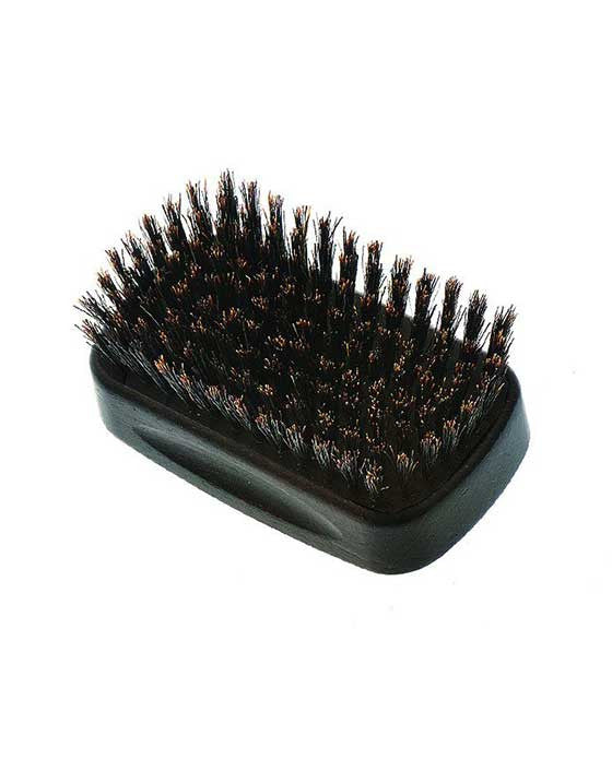 Jack Dean Military Brush (Nylon Bristles) Black - BarberSupplies Canada