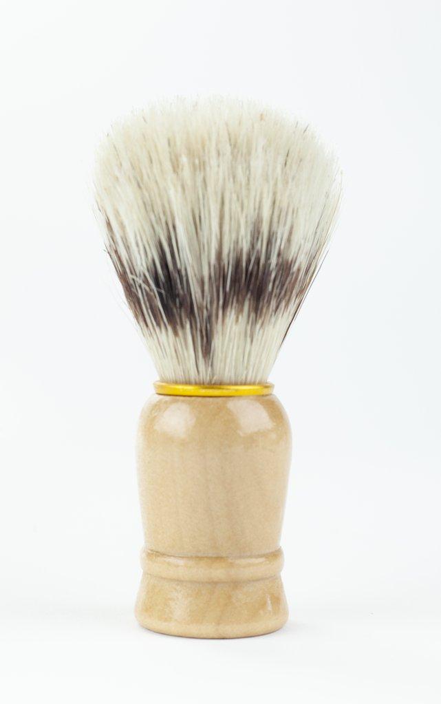 Vie-Long Bristle Shaving Brush, Wood Handle - BarberSupplies Canada