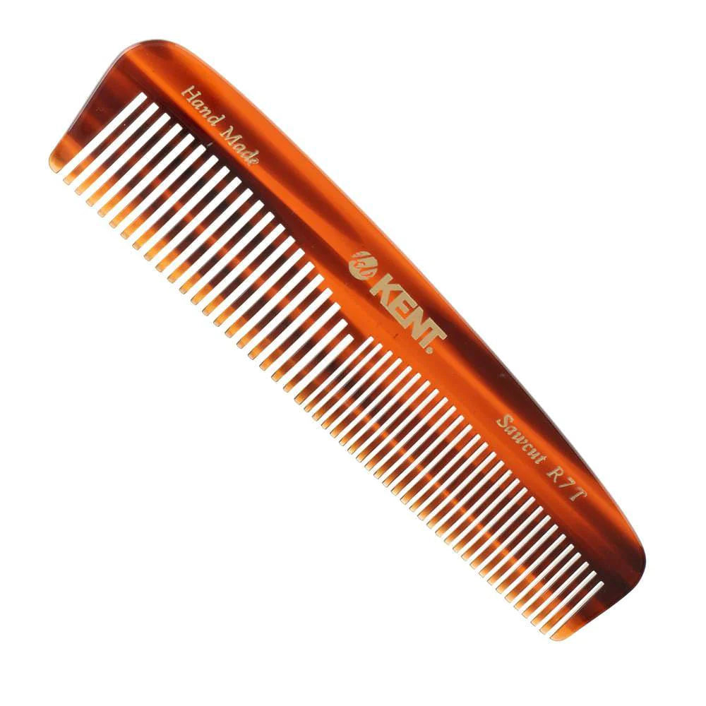 K-R7T Kent Comb, Pocket Comb, Coarse/Fine (130mm/5.1in) - BarberSupplies Canada