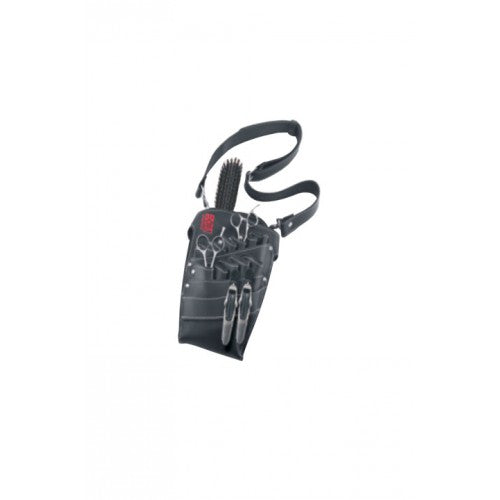 KASHO MEGA HOLSTER - BLACK/RED - BarberSupplies Canada