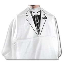 MD Tuxedo Cape White - BarberSupplies Canada