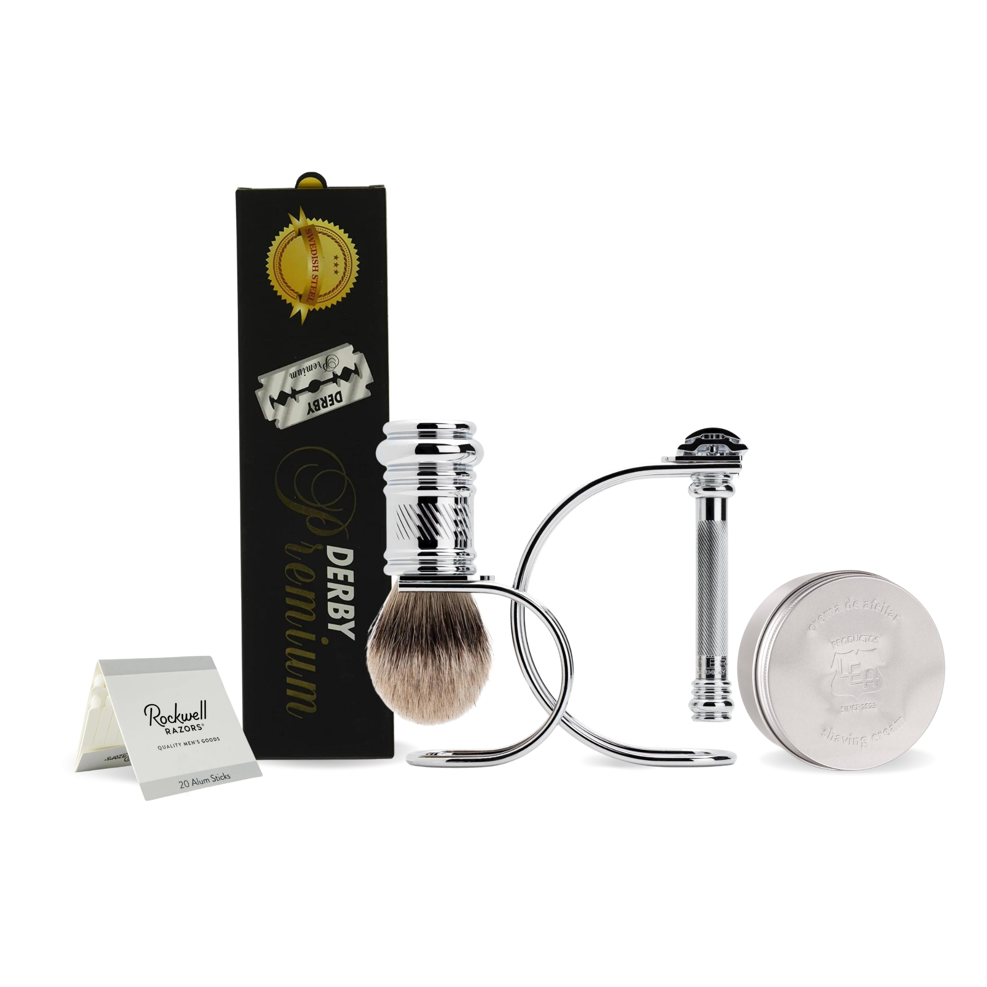 MK-CHROMESET Gift Set Bright Chrome - BarberSupplies Canada