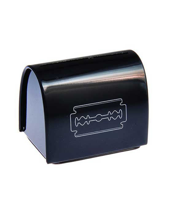 PureBadger Collection Black Razor Blade Bank - BarberSupplies Canada