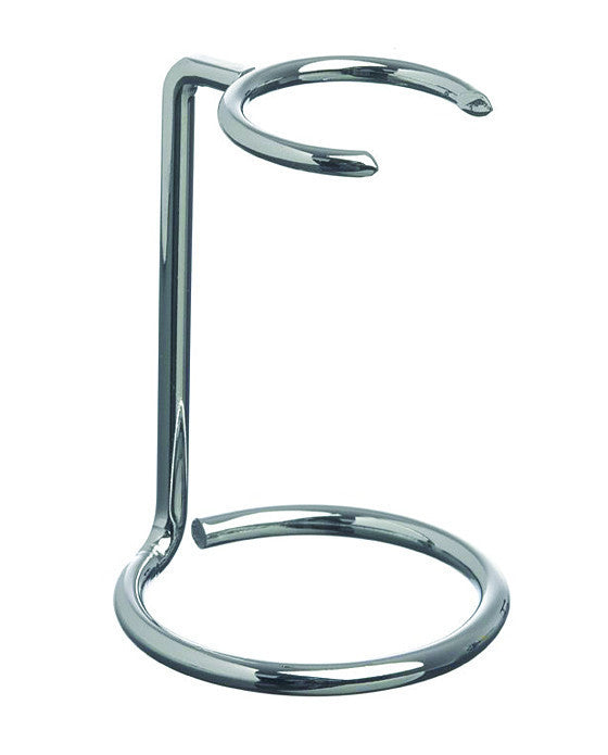 PureBadger Collection Chrome Shaving Brush Stand, Universal One Size - BarberSupplies Canada