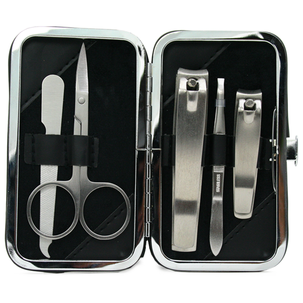 Rockwell Razors Stainless Steel 5pc Manicure Set (Case pack of 6) - BarberSupplies Canada