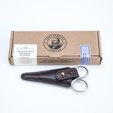 Captain Fawcett's Hand-Crafted Grooming Scissor (length - 100mm)