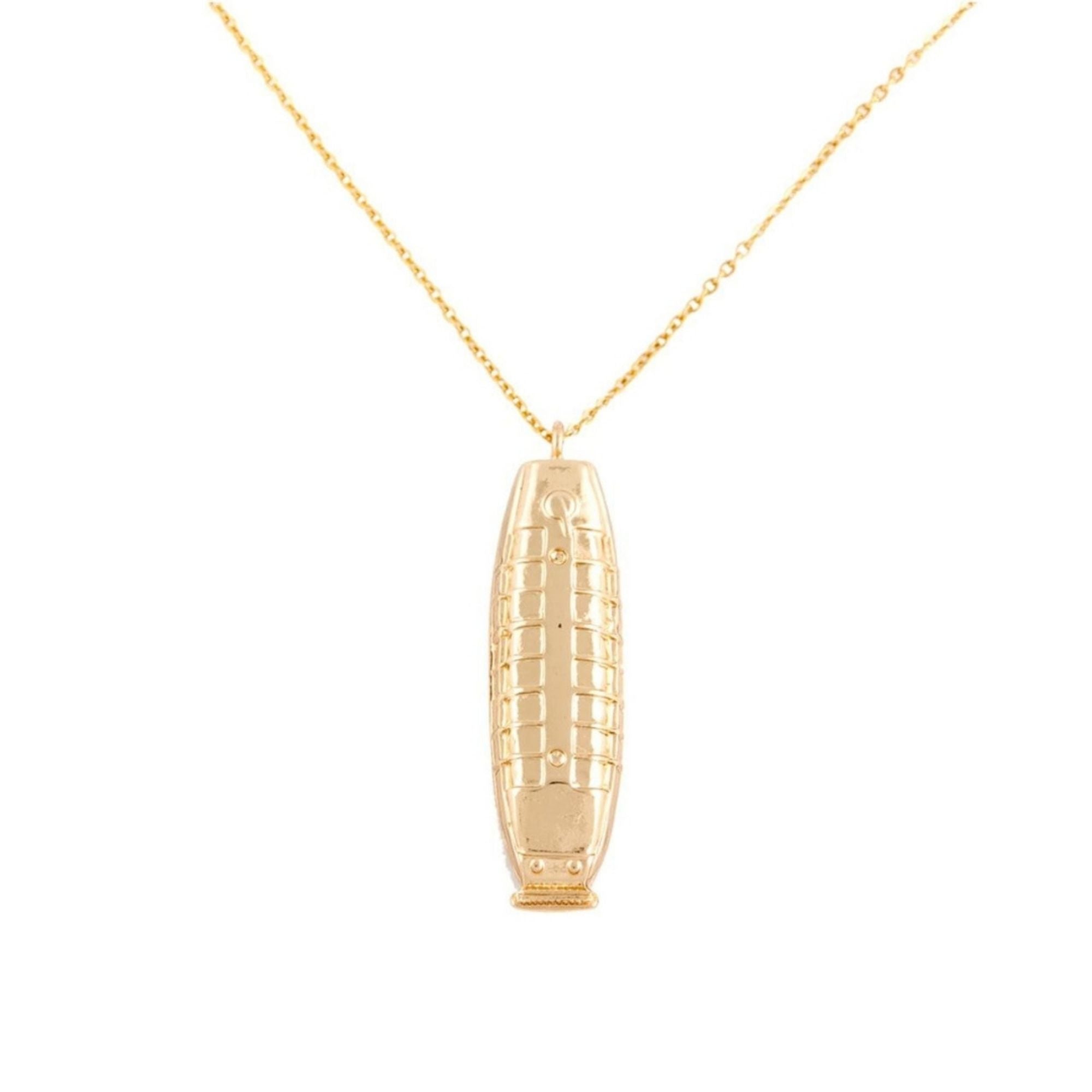 MD Clipper Necklace Gold - BarberSupplies Canada