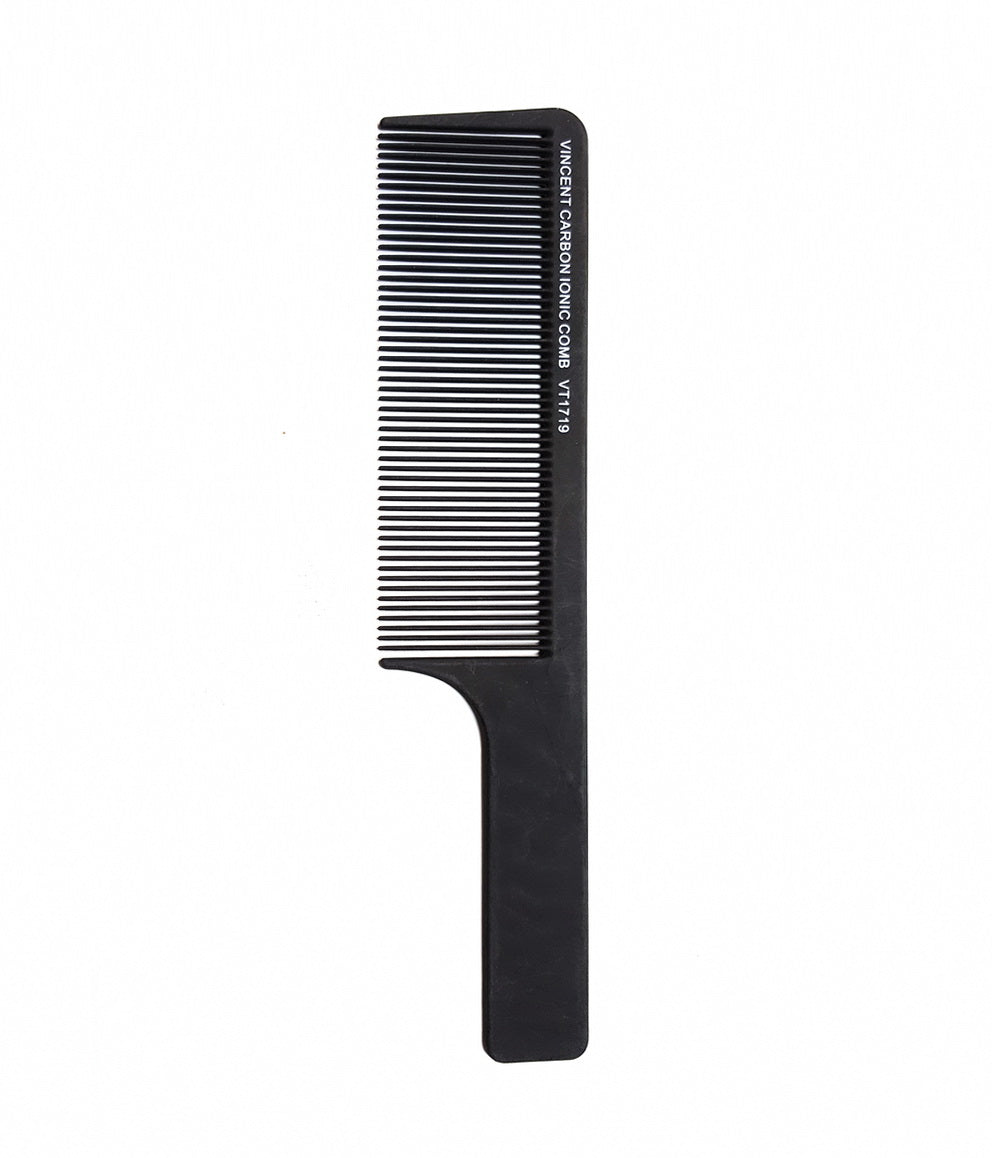 Vincent Carbon Comb Vt1719 - BarberSupplies Canada
