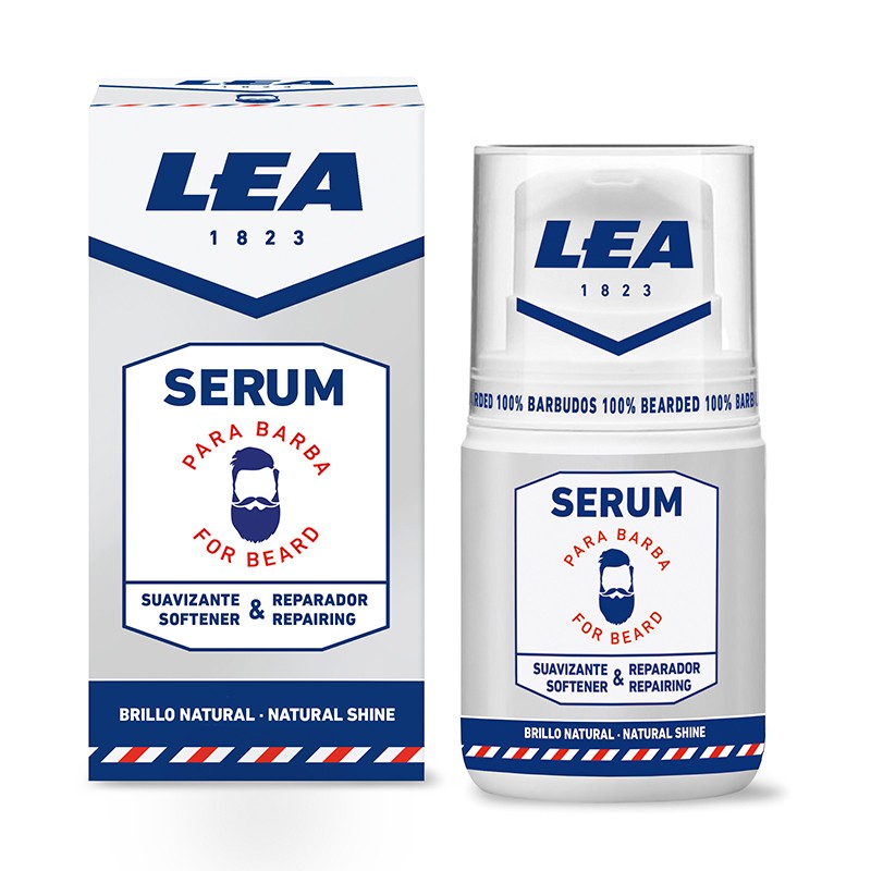 Lea Serum For Beard With Argan Oil & Abyssinian Oil (50 ml) - BarberSupplies Canada