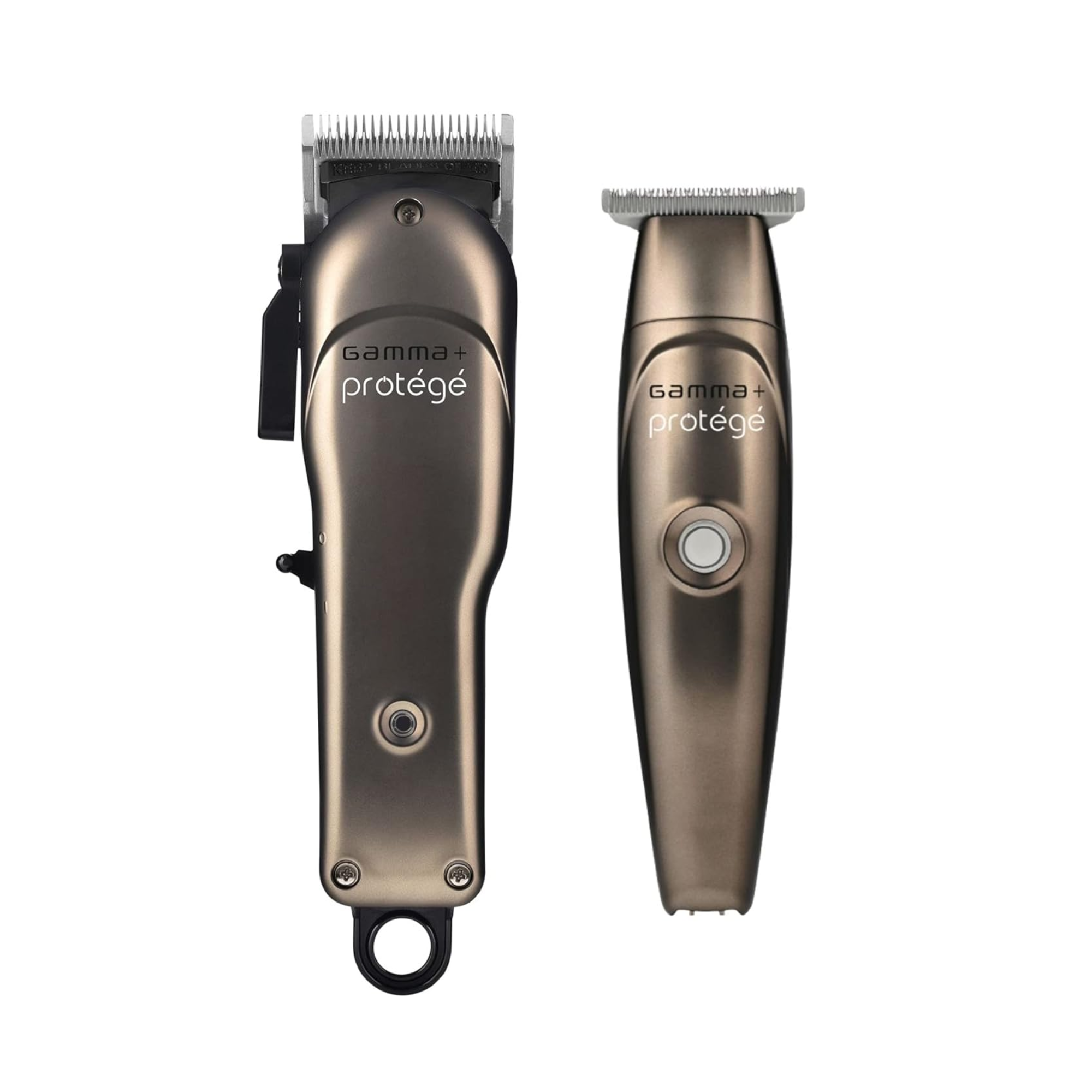 Gamma+ Protege Trimmer Clipper Combo Gunmetal - BarberSupplies Canada