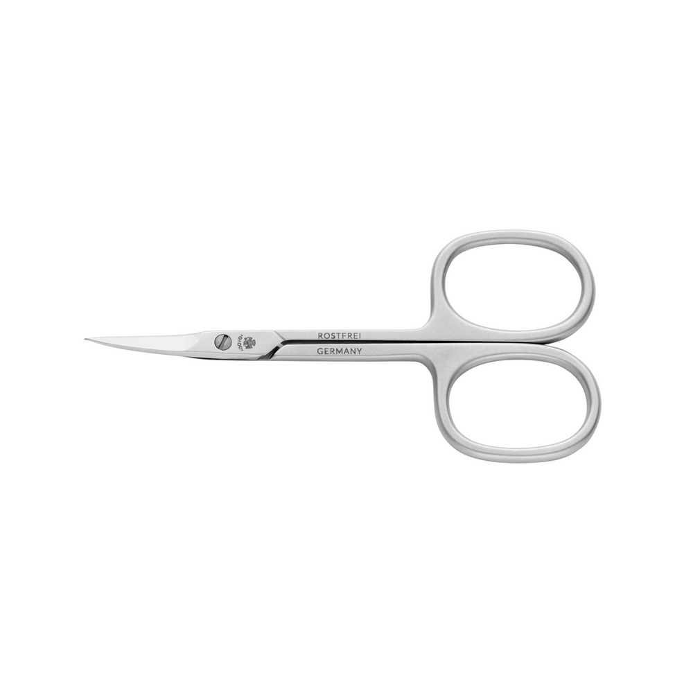 Dovo Stainless Satin Finished Cuticle Scissor, Curved, 3.5"
